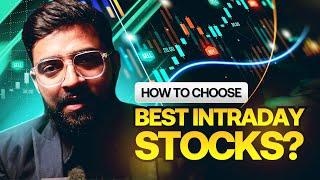 How to easily find stocks for intraday | Wizard trader