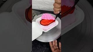 Bento heart ️ strawberry cake ideas #trending #shortsfeed #shorts #bentocake #heartshapecake