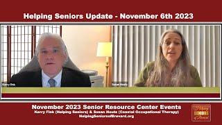 Nov 2023 Senior Resource Center Events | Helping Seniors Update