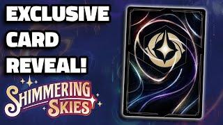 Exclusive Card Reveal! | Disney Lorcana TCG Shimmering Skies