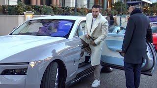 PHILIPP PLEIN Driving His ROLLS ROYCE SPECTRE with His Family in Monaco!!