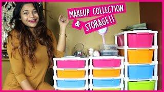 Makeup Storage & Collection 2017!! || Miss Pink Shoes