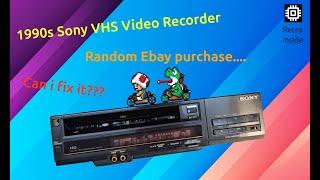 Sony SLV-301UB VHS Video recorder repair and Resurrection