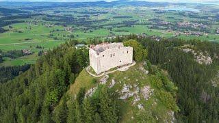 Falkenstein - Germany's highest castle ruin. Right next to Neuschwanstein - Stunning view