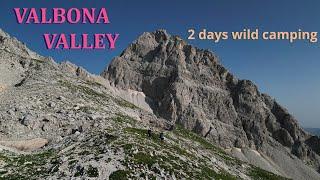 Dinaric Alps Valbona Valley 2023 4K Drone