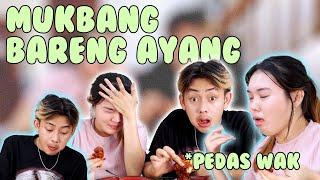 Riffa Mukbang Bareng Ayang Danuu  !!! PEDAS KALI WAK !!!