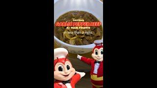 Jollibee Garlic Pepper Beef in less than 3 mins!