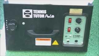 Tennis tutor prolite ball machine review