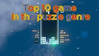 Top 10 game in the puzzle genre