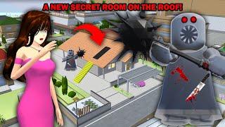 HORROR SECRET!! ESCAPE THE CASTLE FORTRESS HORROR SECRET ROOM ON THE ROOF || SAKURA SCHOOL SIMULATOR