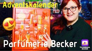 ADVENTSKALENDER UNBOXING | Parfümerie Becker Adventskalender 2024 || MEGA durchdachter Kalender!!