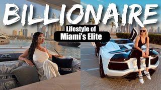 Miami's Opulent Elite Lifestyle: Beachfront Mansions, Yachts, and Lavish Parties