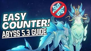 No Need Cryo! Easy Counter to Solitary Suanni! - Spiral Abyss 5.3 Guide