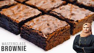 The Best Brownie Recipe | Ultimate Masterclass Secrets For Fudgy Brownies