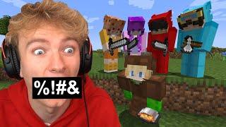 I Snuck BACK Into A KIDS ONLY Minecraft Server...