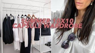 10 ITEMS, 10+ OUTFITS: Summer 10X10 Capsule Wardrobe Challenge with PORTRAIT Eyewear | Mademoiselle