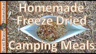 Homemade Freeze Dried Camping Meals