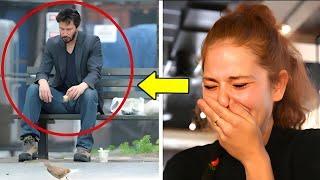 Waitress Fed a Homeless Man. She Was Shocked When She Discovered He Was Keanu Reeves