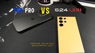 iPhone 16 Pro Vs Samsung Galaxy S24 Ultra - 3DMark Solar Bay Benchmark Test