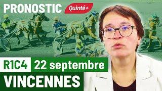 Pronostic PMU Quinté Flash à Vincennes, R1C4 du 22 septembre 2024