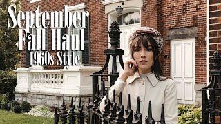 September Fall Haul - 60s Style | Carolina Pinglo