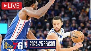 NBA LIVE! Golden State Warriors vs Philadelphia 76ers | January 3, 2025 | Sixers vs Warriors NBA 2K