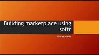 Building marketplace using nocode platform #softr