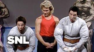 Pumping Up with Hans and Franz: Patrick Swayze - Saturday Night Live