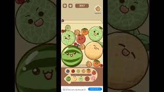 #shorts #mobilegame #watermelongame #zoneasoluces almost two watermelon