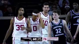 Oklahoma's Jeremiah Fears fouled going to basket, hits free throws vs. Central Arkansas