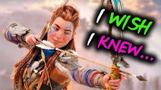 ESSENTIAL Tips For The Best Start  Horizon Zero Dawn Remastered