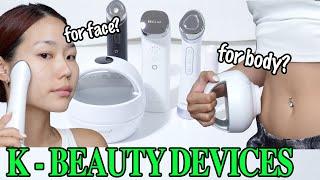 FINALLY !! Home care Beauty Devices  for face and body  Medicube , Centellian24 , Reclar , Be Labs