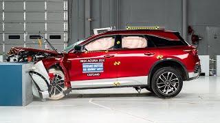 2024 Acura ZDX updated moderate overlap IIHS crash test