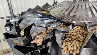 peanut smartweighpack 20 head weigher twin vffs packing machine