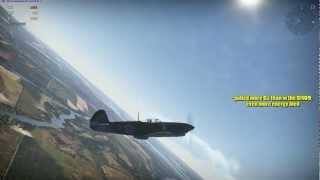 War Thunder - Bf109 vs Yak-1B - energy retention