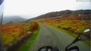 Irish Motorbike Routes - Ireland's South West Coast - Cork Kerry Mountains