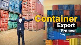 Container Export Process | Export Import | Sankit Soni