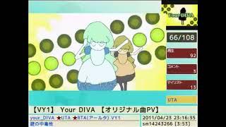 (Partially Found Clip)【VY1】Your DIVA【オリジナル曲PV】