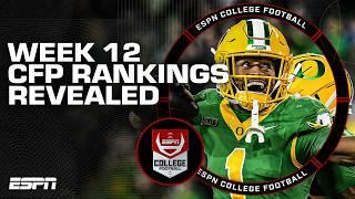 Week 12 College Football Playoff Rankings REVEALED  | ESPN College Football