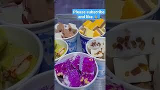 Asmr Red dragon fruit | ice cream street food | BD Bangli Food