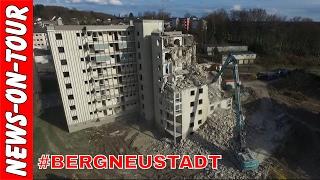 Bergneustadt Hochhaus Abriss | Breslauer Strasse Hackenberg 30.03.2017 Oberbergischer Kreis