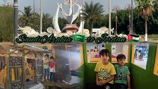 Weekend Fun at Heera Mall || 30 hours Round Trip Travel jeddah SaudiArabia  to Jordan  by Car 