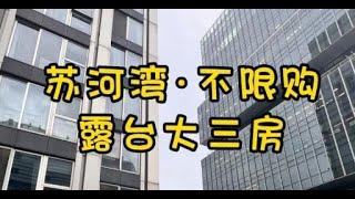 NO.1488上海买房入手苏河湾·不限购露台大三房