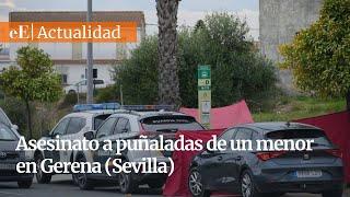 Dos detenidos por el asesinato a puñaladas de un menor a la salida del instituto en Gerena (Sevilla)