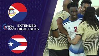 Sint Maarten vs. Puerto Rico: Extended Highlights | CONCACAF Nations League | CBS Sports Golazo