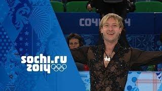 Evgeny Plyushchenko Wows His Home Crowd - Figure Skating Team Event | Sochi 2014 Winter Olympics