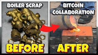 4-Way Collaboration Between MetalScrapper, TheWulf56, Casting Technology & Ingot Joe - Bitcoin