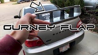 02-07 STI Spoiler Gurney Flap