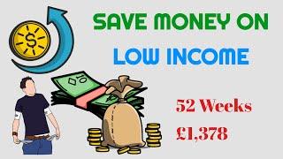 How to save money fast on a low income?