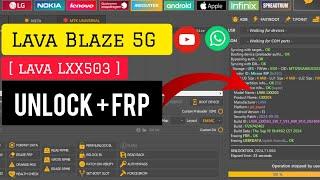 Lava Blaze 5G Unlock+Frp Bypass | Lava (LXX503) Fectory Reset+Frp By Unlocktool.net